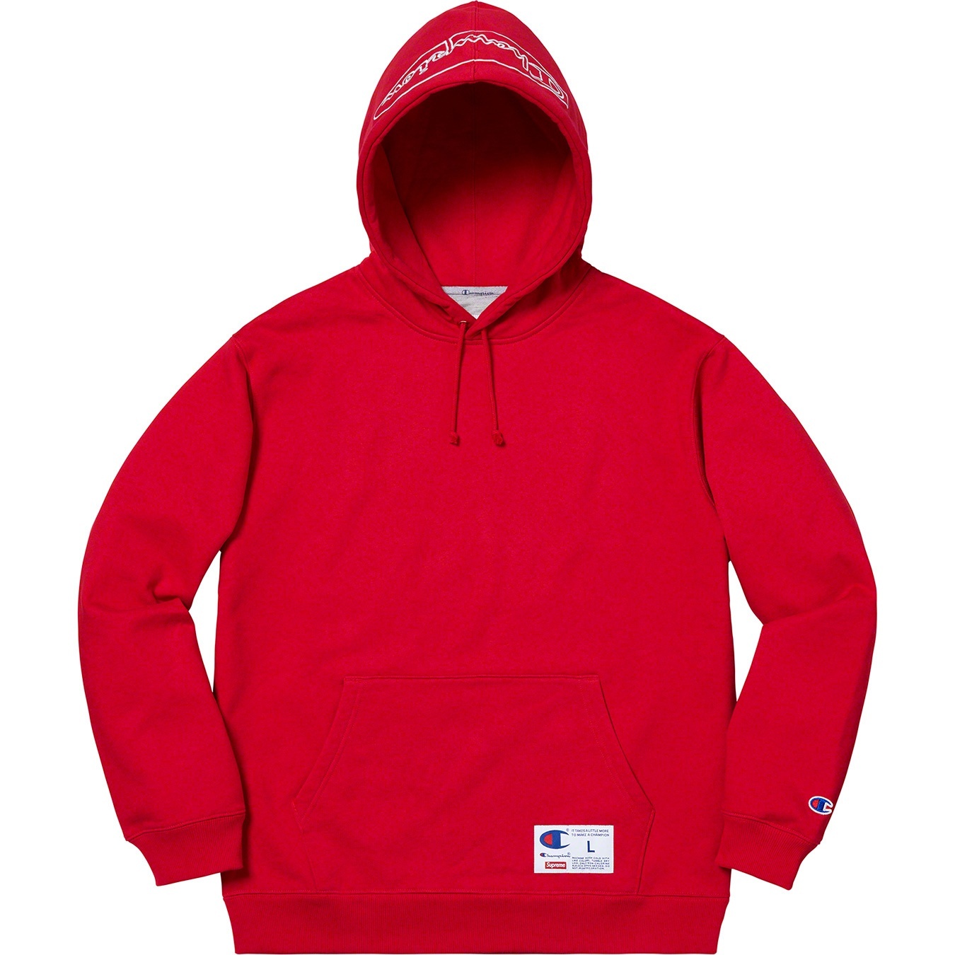 Supreme®/Champion® Outline Hooded Sweatshirt view 5